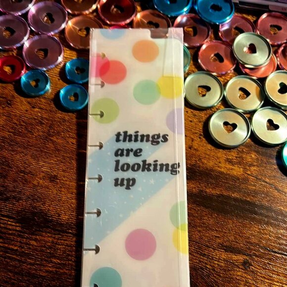 Happy Planner - "Things are looking up" Bookmark Signet - NEW - Picture 1 of 2